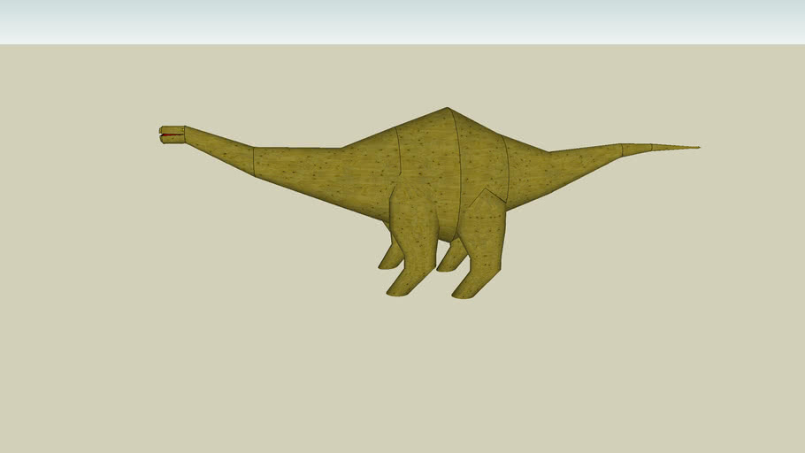 camarasaurus (my first complete dinosaur) | 3D Warehouse