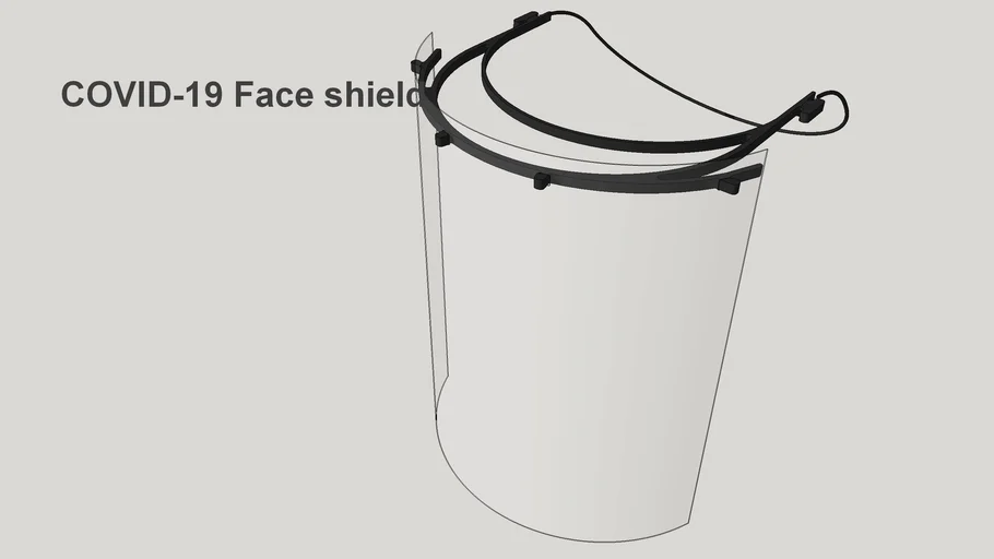 Face Shield 3D Warehouse
