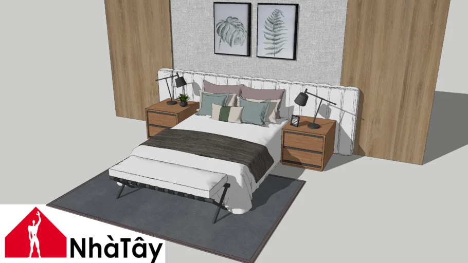 Nhatay-Combo Bed-Modern stylist (26) | 3D Warehouse