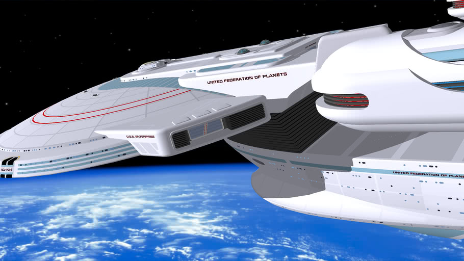 U.S.S. Enterprise / Excelsior-class (Type-B) | 3D Warehouse