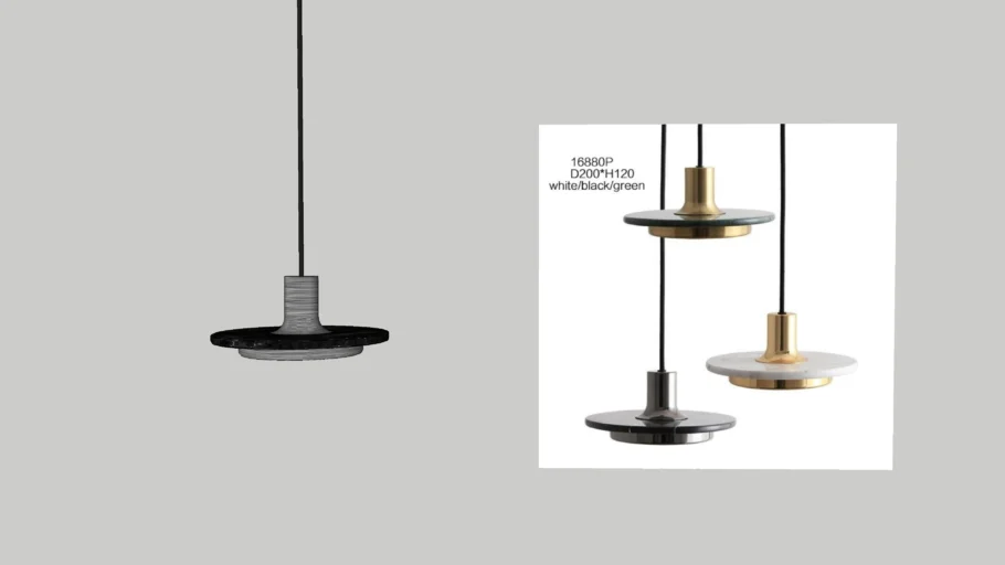 modern pendant light