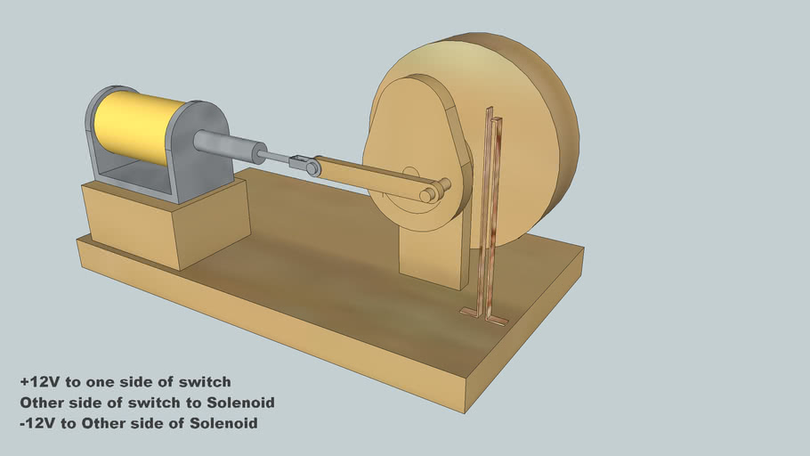 Solenoid Engine Motor 3D Warehouse