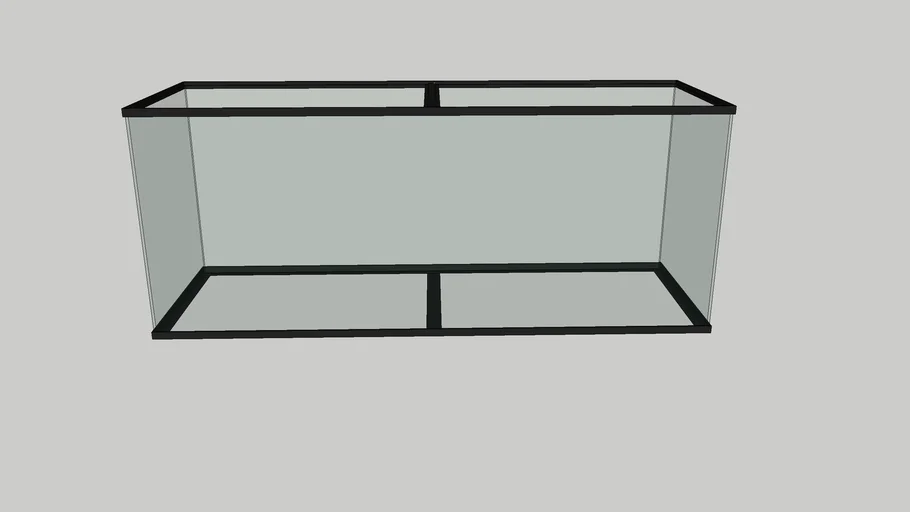 Aqueon 210 gallon aquarium | 3D Warehouse