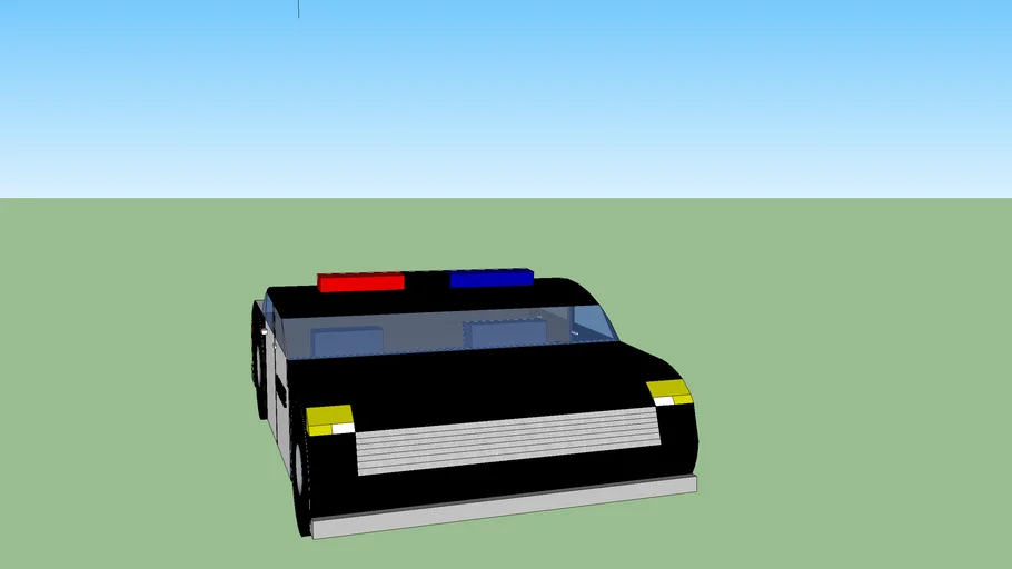 Police Car | 3D Warehouse