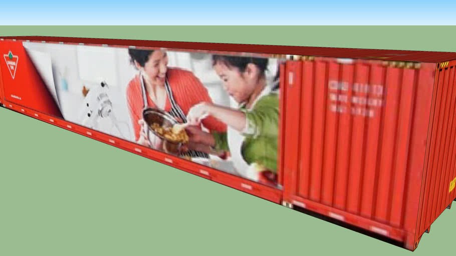 Canadian Tire Container ''53'' 3D Warehouse
