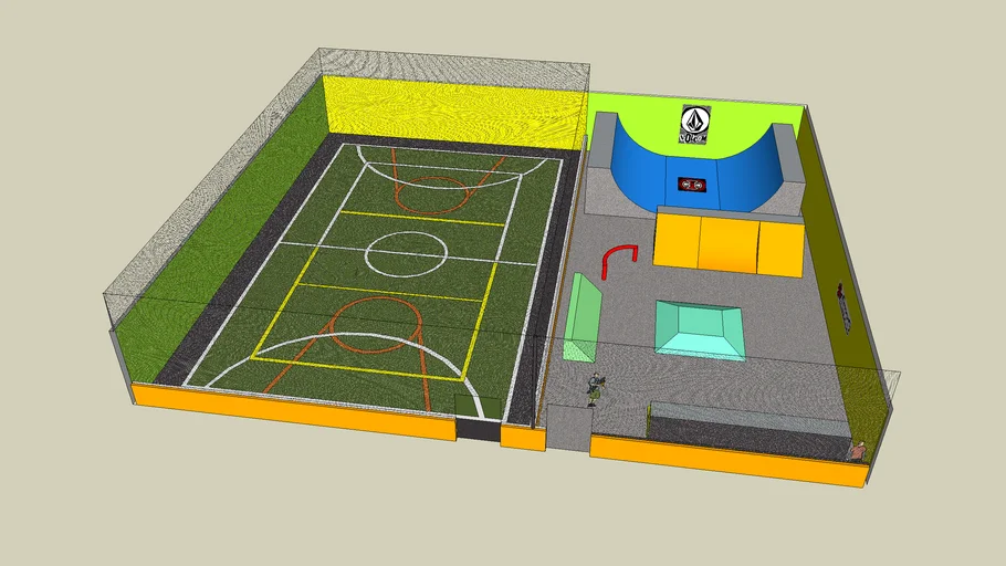Sk8 Basket | 3D Warehouse