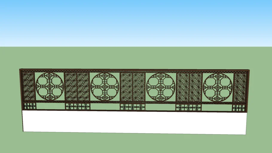 Chinese Partition 3d Warehouse Chinese Partition Part vrogue.co