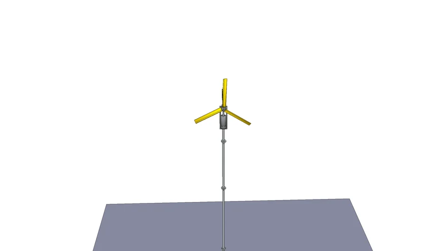 2.5Kva Windmill Style Generator Stand | 3D Warehouse