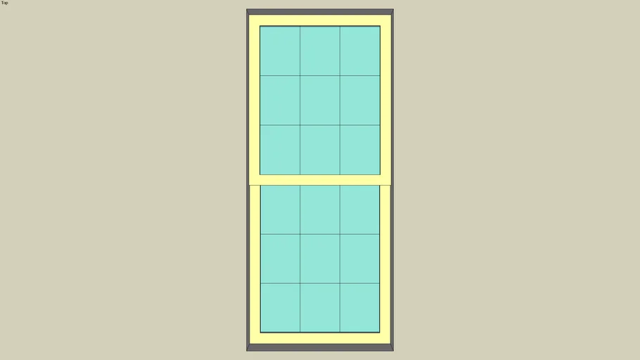 Andersen Double Hung Window | 3D Warehouse