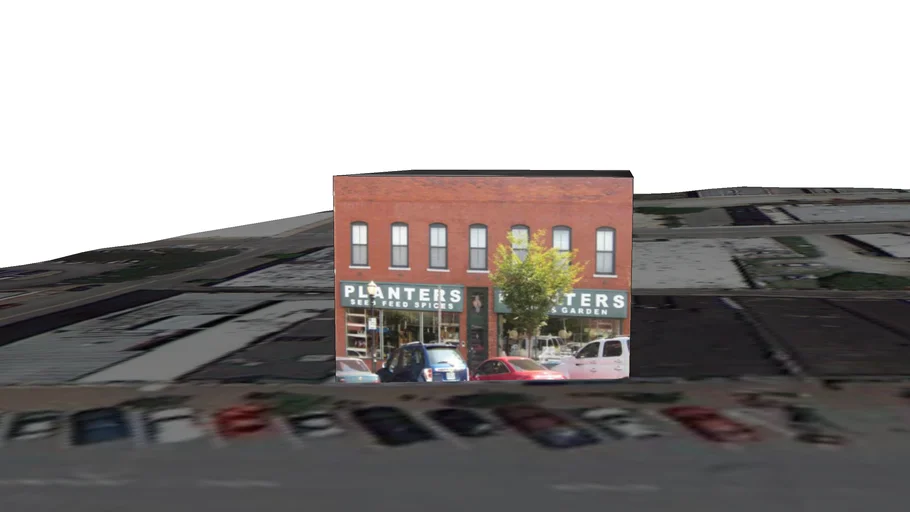 River Market Planters (seed feed spice) North 3D Warehouse