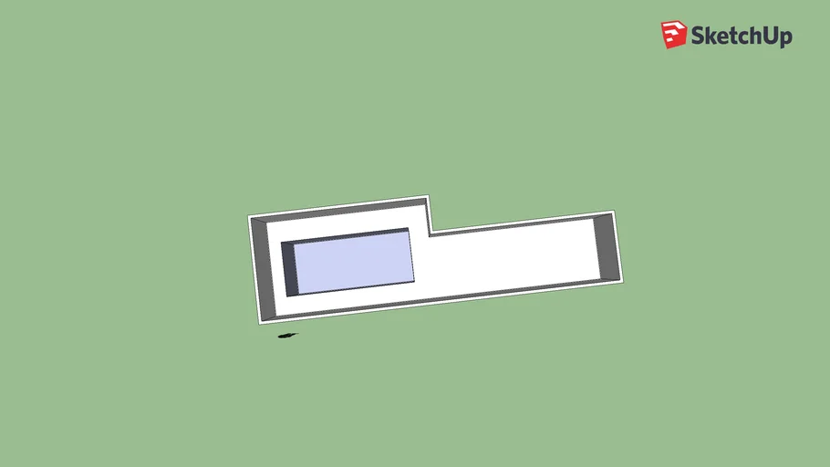 42 in. x 80 in. Premium 6 Panel Primed White Steel Prehung Front Door 3D Warehouse