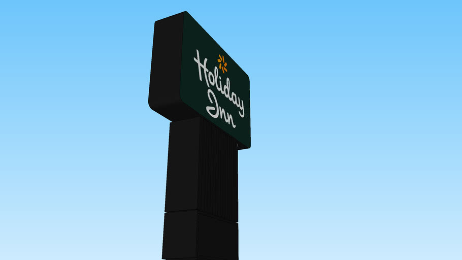 1980s Holiday Inn Sign- Revised | 3D Warehouse
