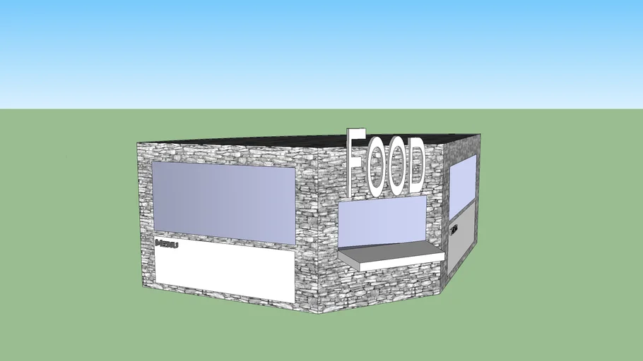 food-vendor-booth-3d-warehouse