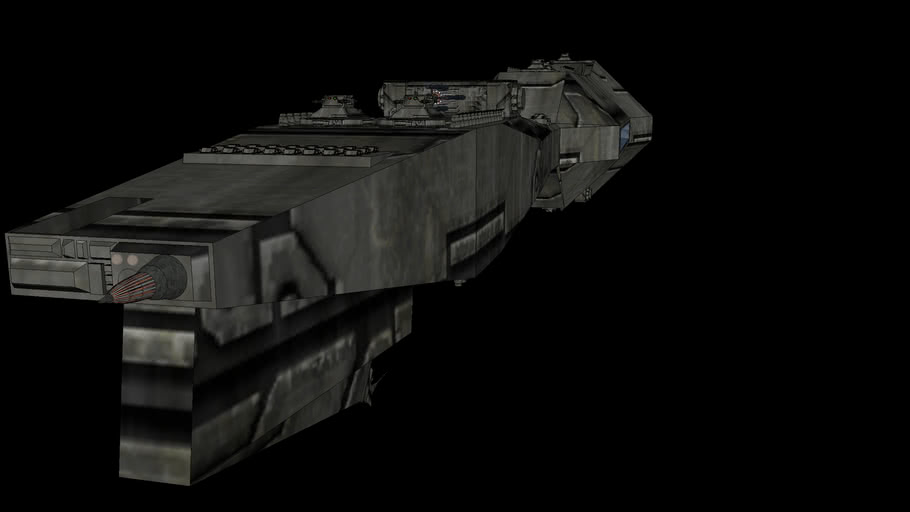 Libra Class Dreadnought Part 1 Hull and Weapons | 3D Warehouse