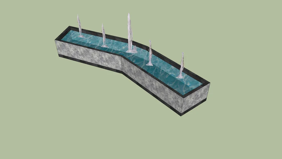 Water fountain1 | 3D Warehouse