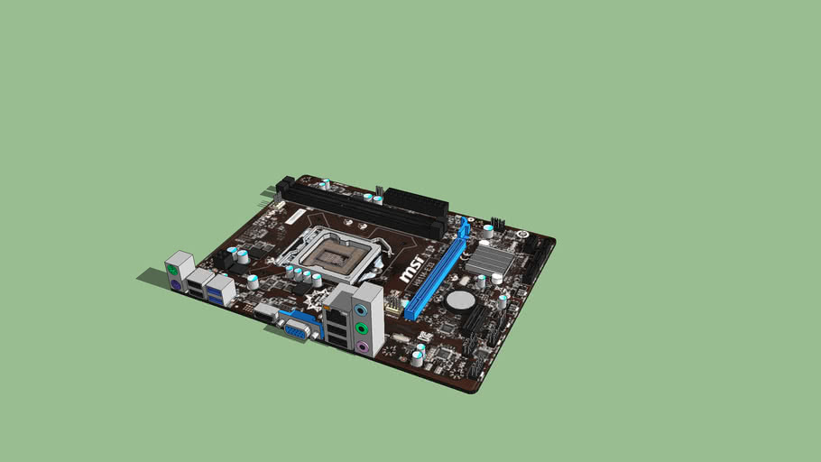 MSI H81ME33 3D Warehouse