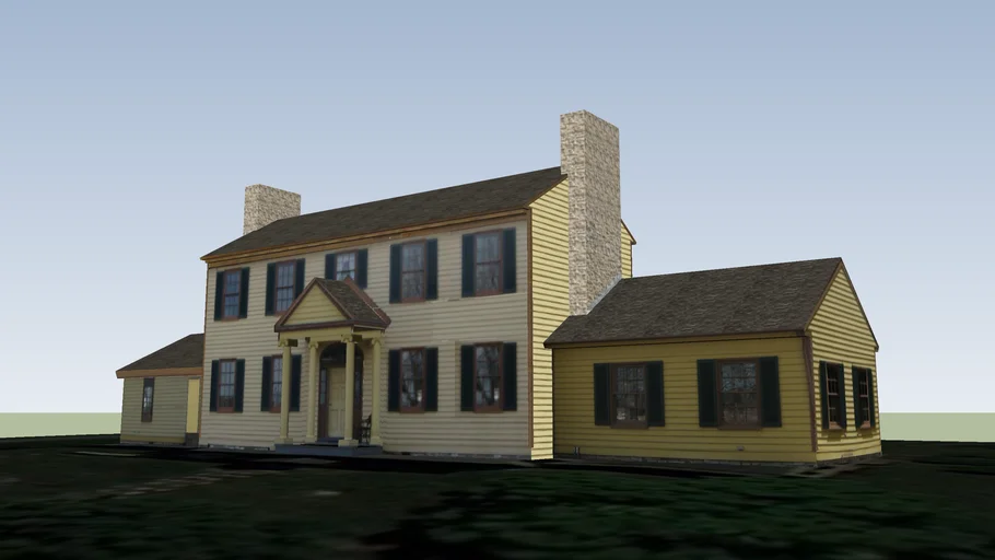 Colonel George Davenport's House | 3D Warehouse