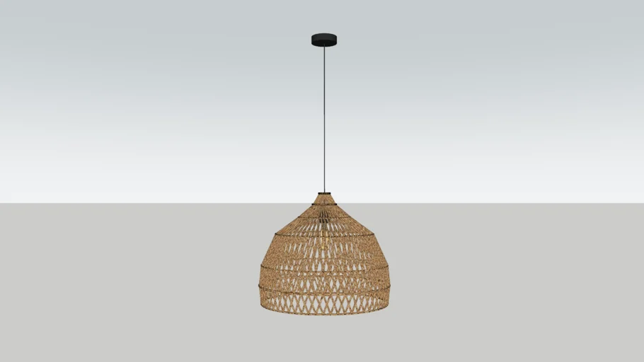 RATTAN PENDANT LAMP