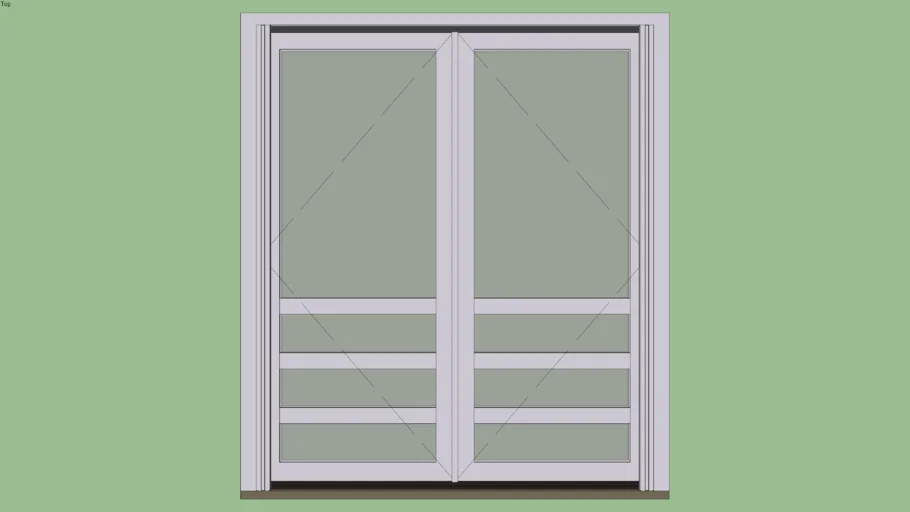 Marvin Modern Inswing Door 2-Panel