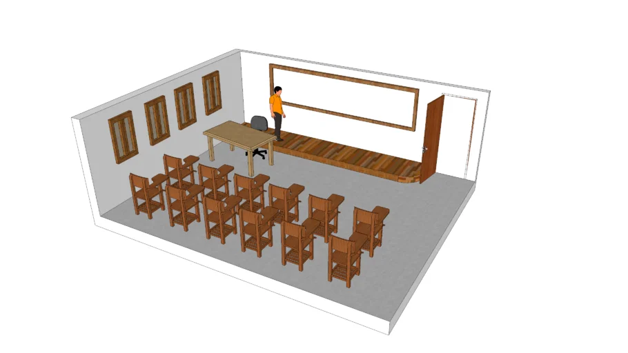 Sala de Aula (modelo simples)