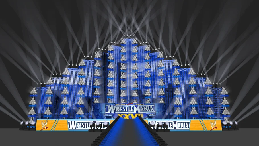 WWE WrestleMania 27 HD Stage Concept #7