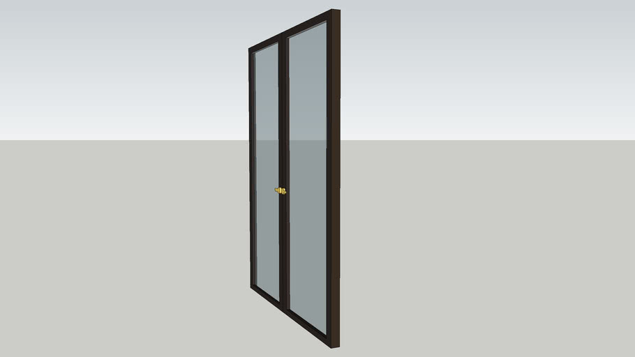 french-door-in-black-3d-warehouse