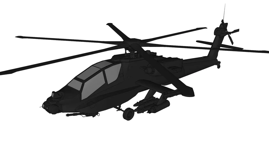 Attack Helicopter | 3D Warehouse