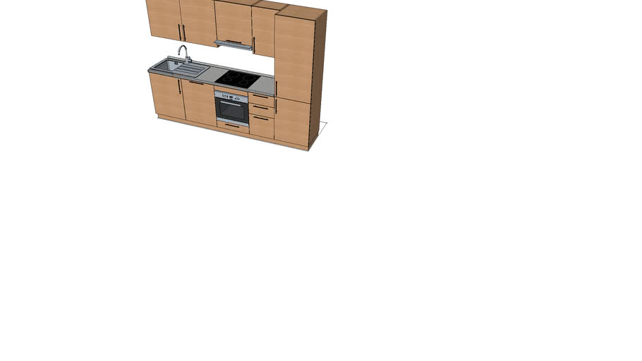first demo kitchen unit | 3D Warehouse