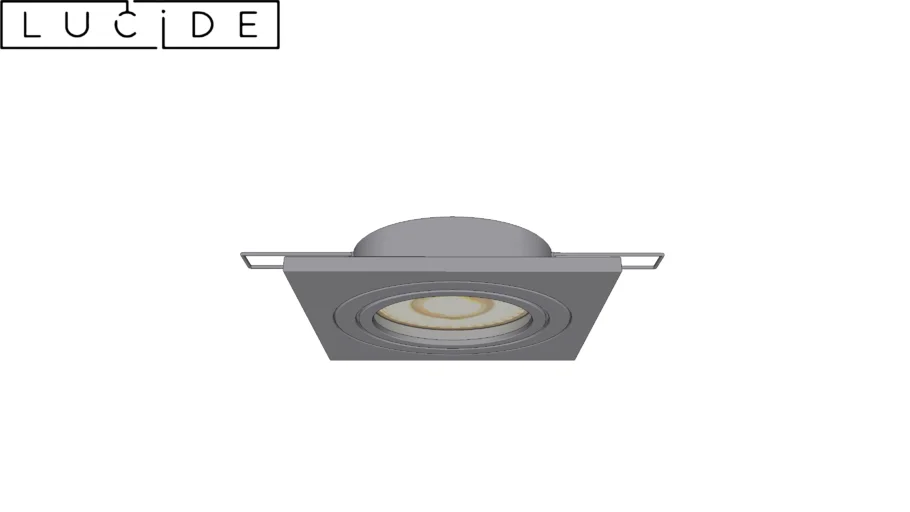 Lucide TUBE - Recessed spotlight - 1xGU10 - White