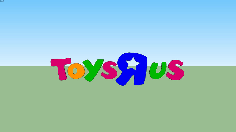 Logo Toys R Us 3D Warehouse