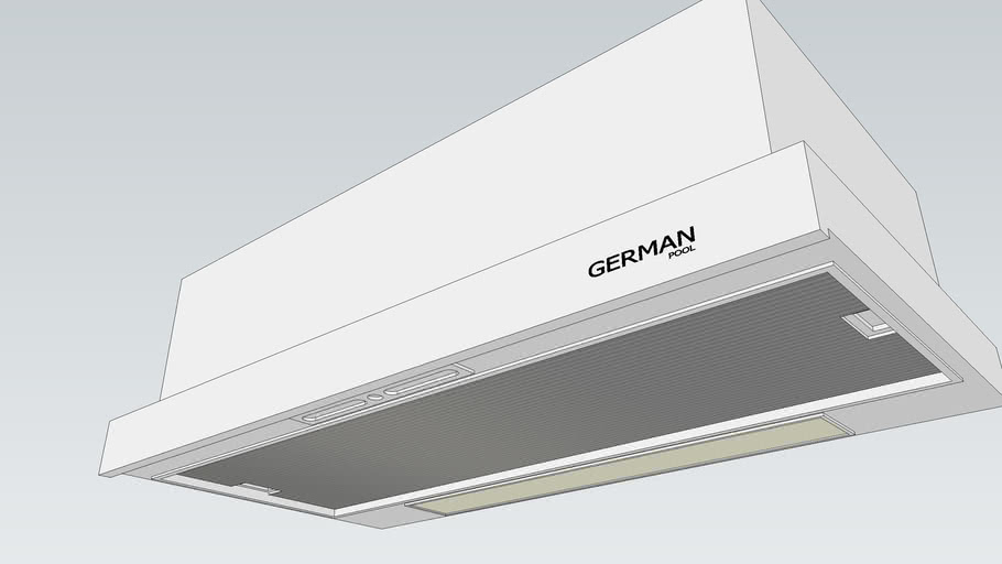 Range Hood German Pool TF600W 3D Warehouse