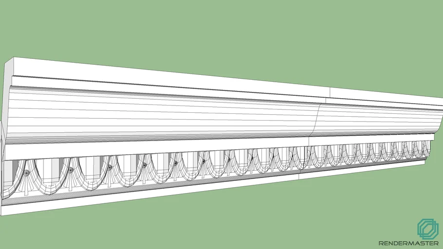 moulding art deco 3D Warehouse