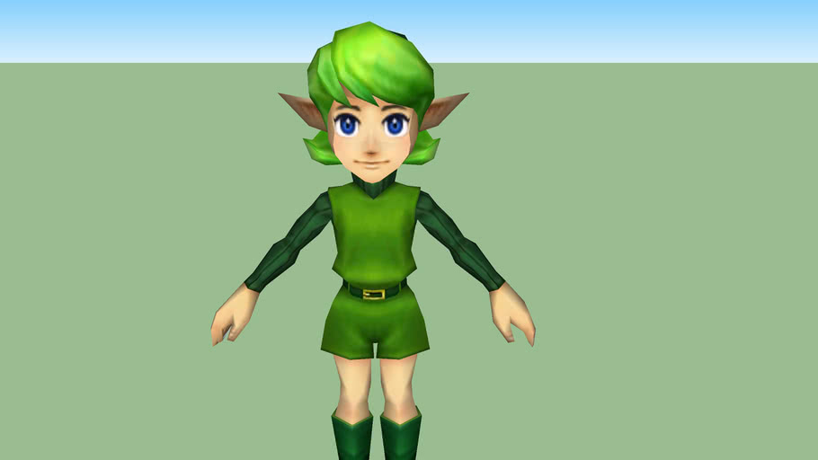 Saria (Ocarina of Time 3D) 3D Warehouse