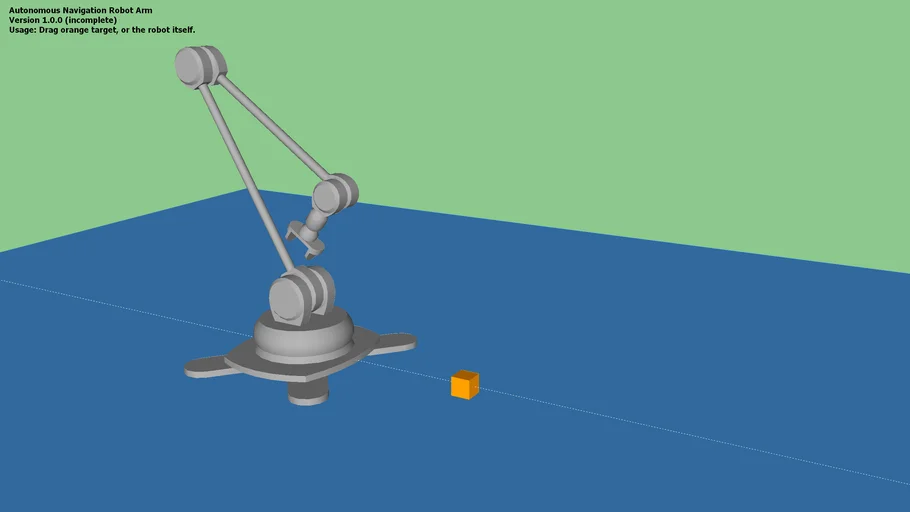 Self-Navigation Robot Arm 1.0.0 | 3D Warehouse