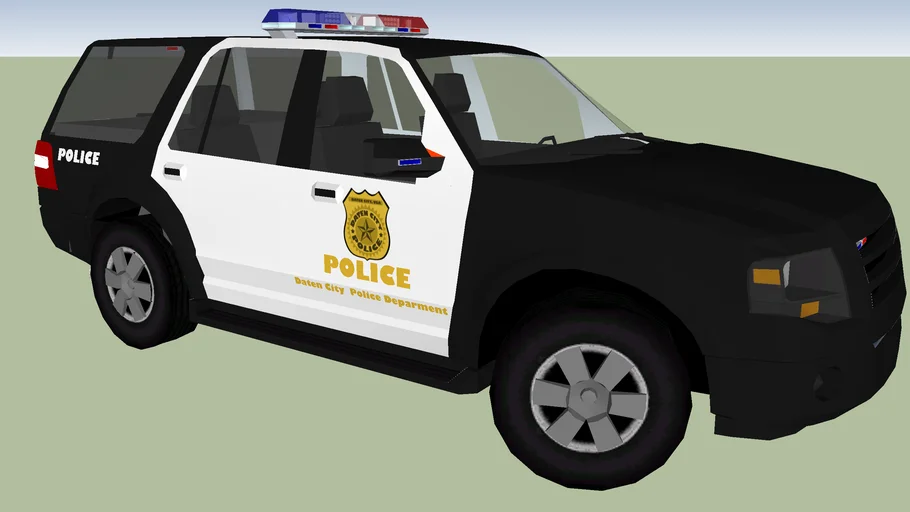 Daten City Police SUV