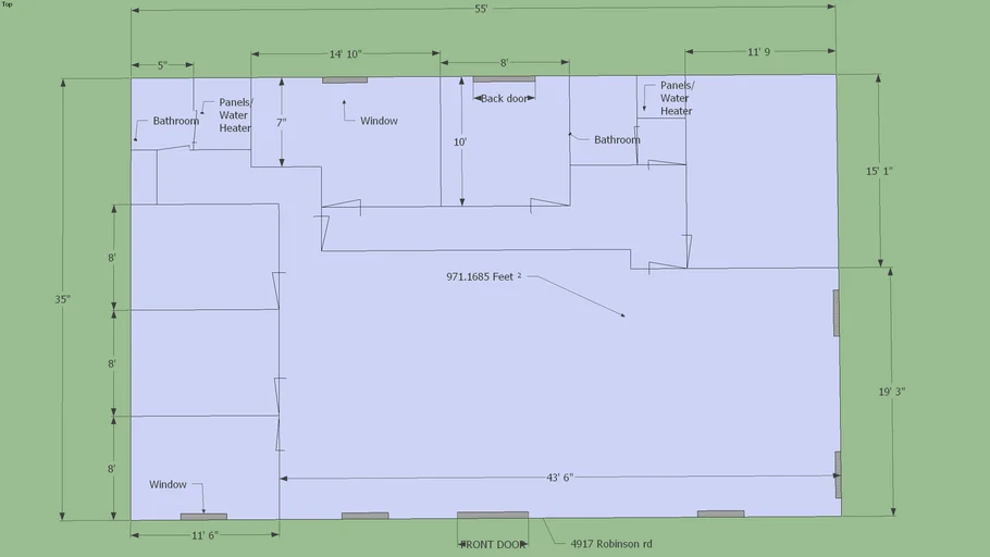 Office space at Jackson, Ms 3D Warehouse
