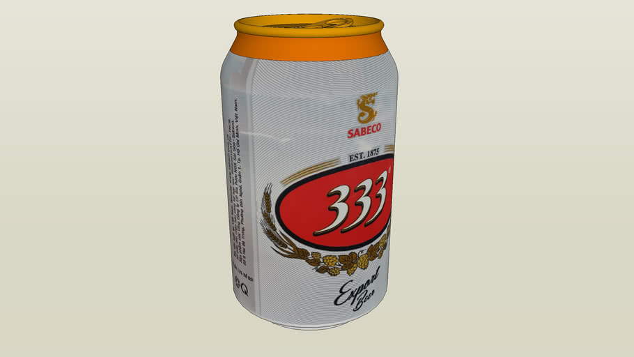 VietNam333 Beer 3D Warehouse