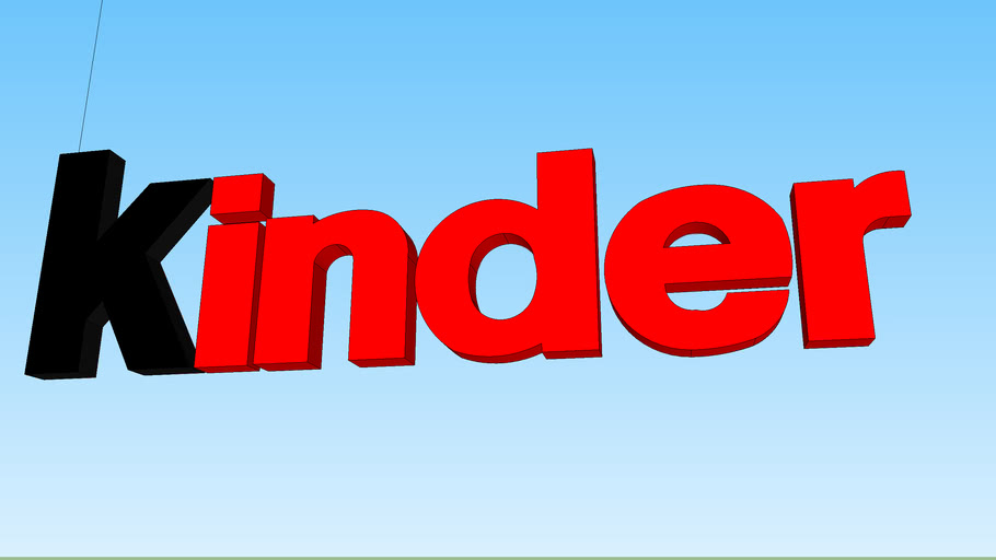 Kinder logo 3D Warehouse
