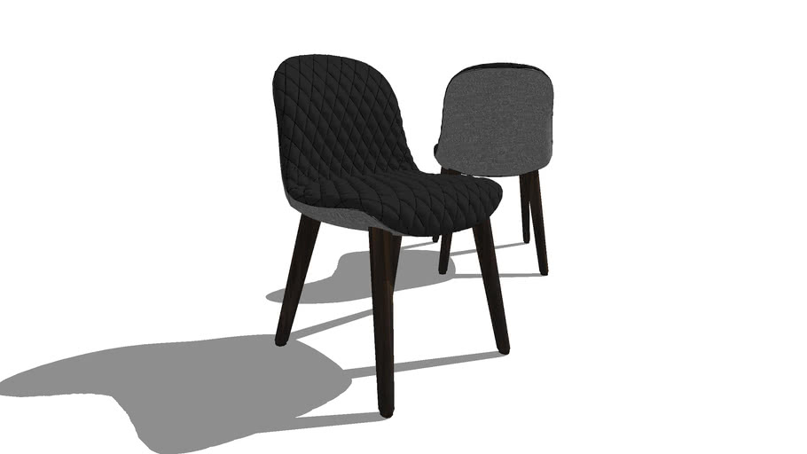 Poliform MAD dining chair 3D Warehouse
