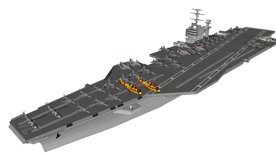 USS John C. Stennis CVN-74 | 3D Warehouse