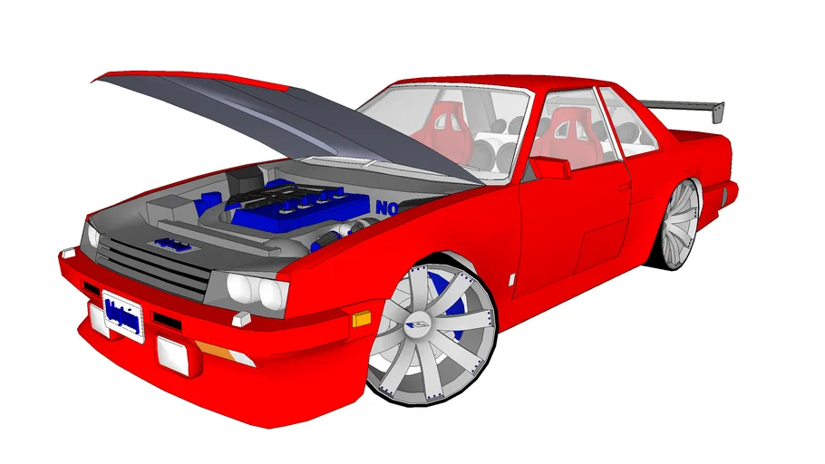 Nissan Skyline R30 Tuned | 3D Warehouse