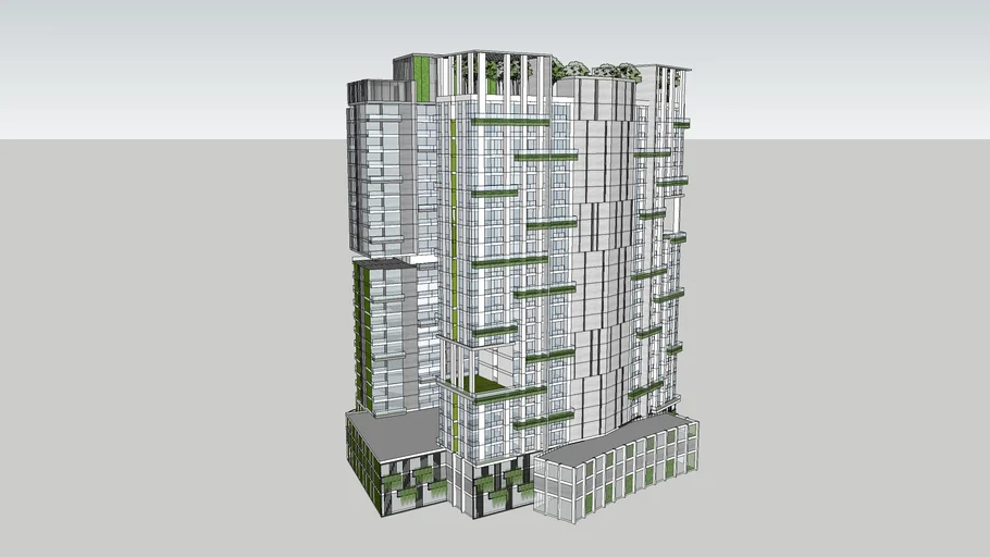 High Bulding Tower skyscraper | 3D Warehouse