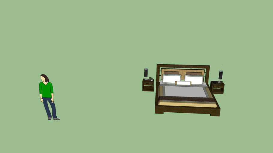Modern Bed | 3D Warehouse