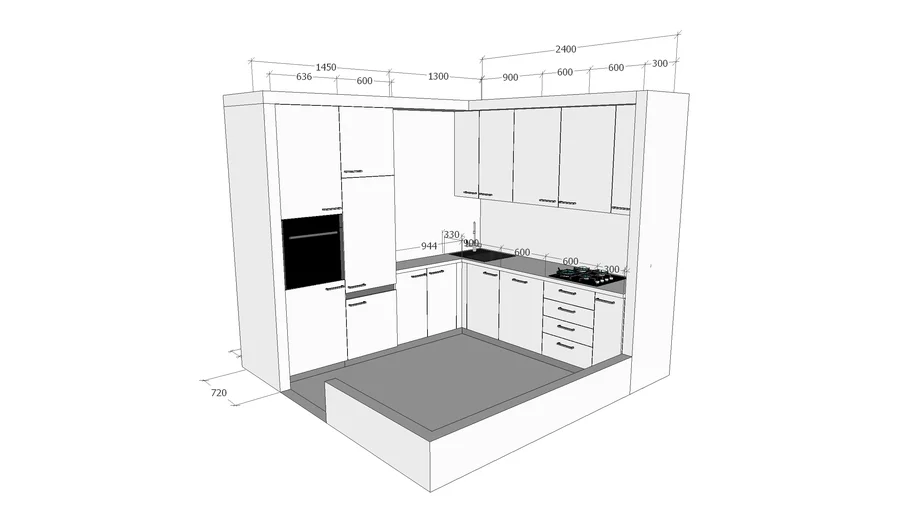 Kitchen_sketch_02 | 3D Warehouse