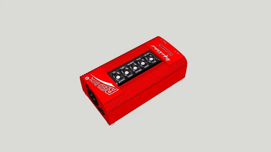 Red Box 5 3D Warehouse