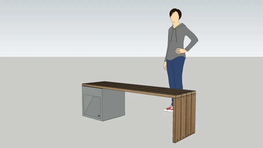 Lap Bench | 3D Warehouse