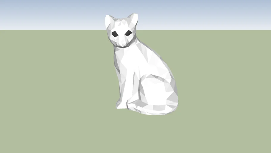 Cat 3d Model 3d Warehouse