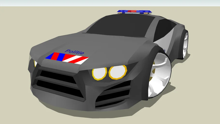 Politie Wagen (Dutch Police Car) | 3D Warehouse