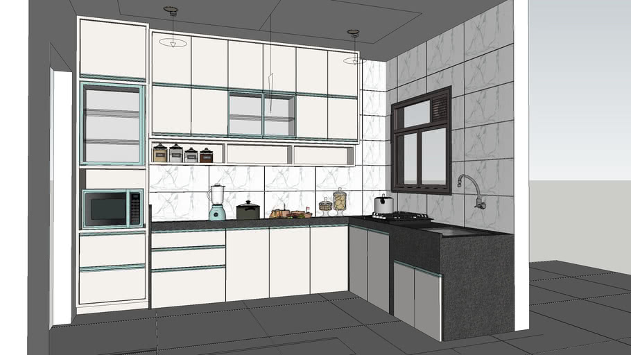 kitchen design 3D Warehouse