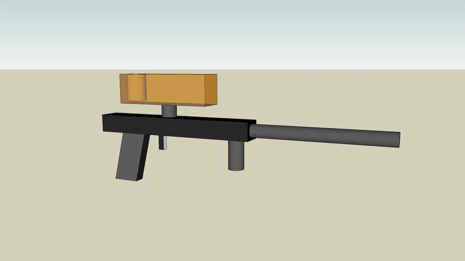Paintball gun 3D Warehouse